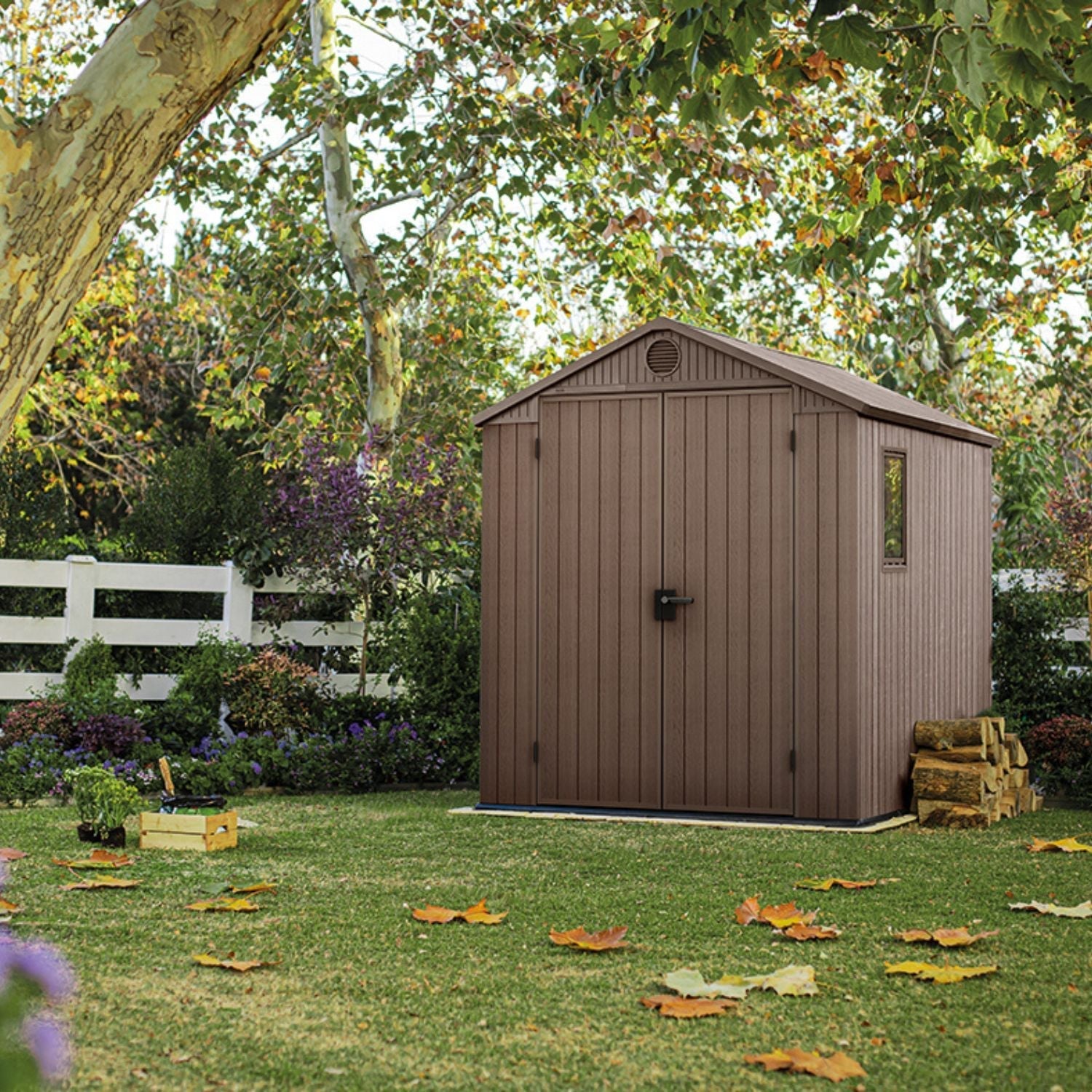 Keter Darwin 6×6 — zahradní domek, hnědý