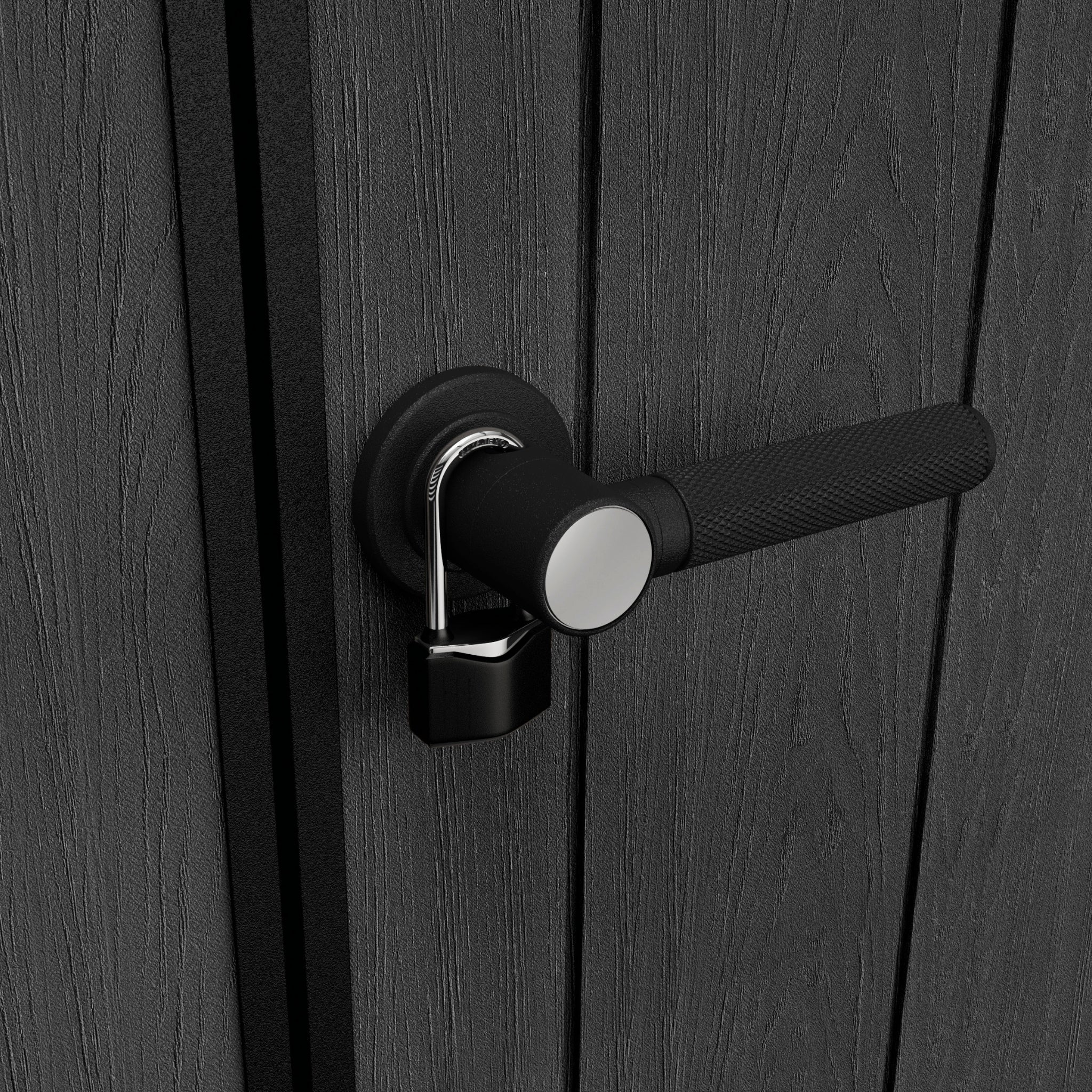 Keter Newton Plus 7×7,5 — zahradní domek, šedý