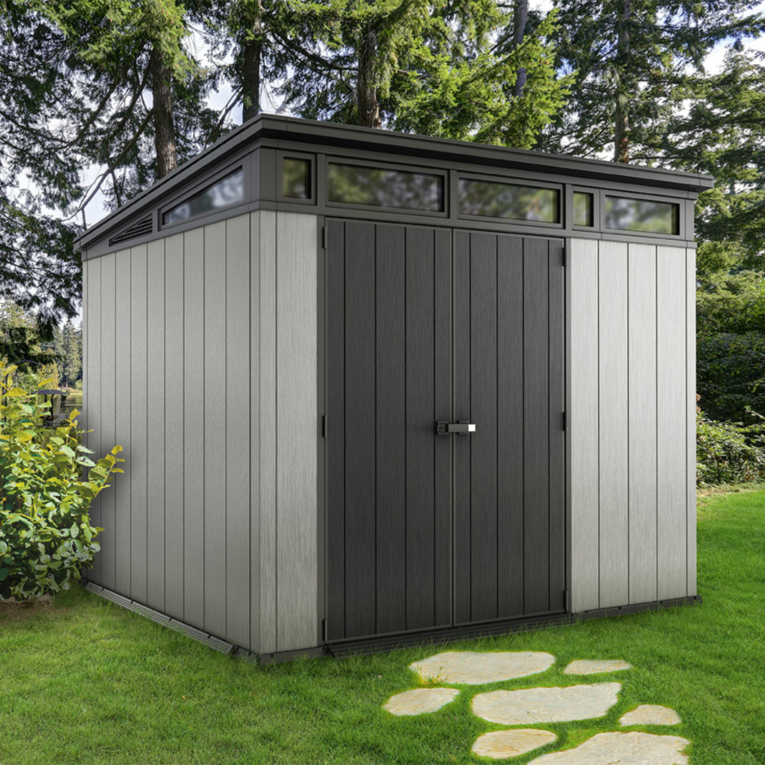 Keter Artisan 9×7 — zahradní domek, šedý