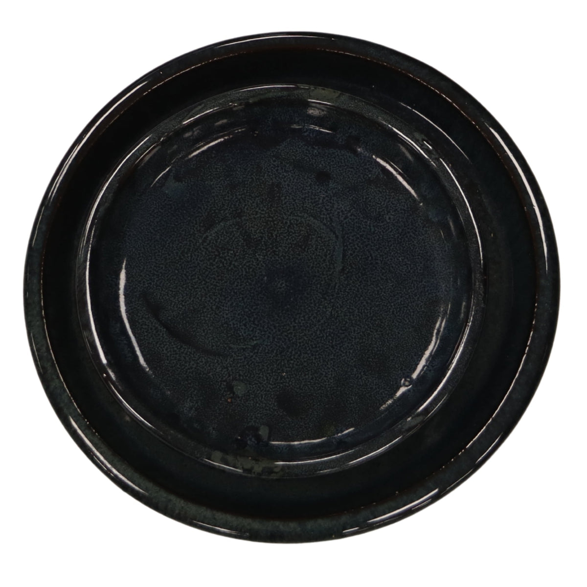 Ceramiczna podstawka Czarna pod doniczkę – mrozoodporna