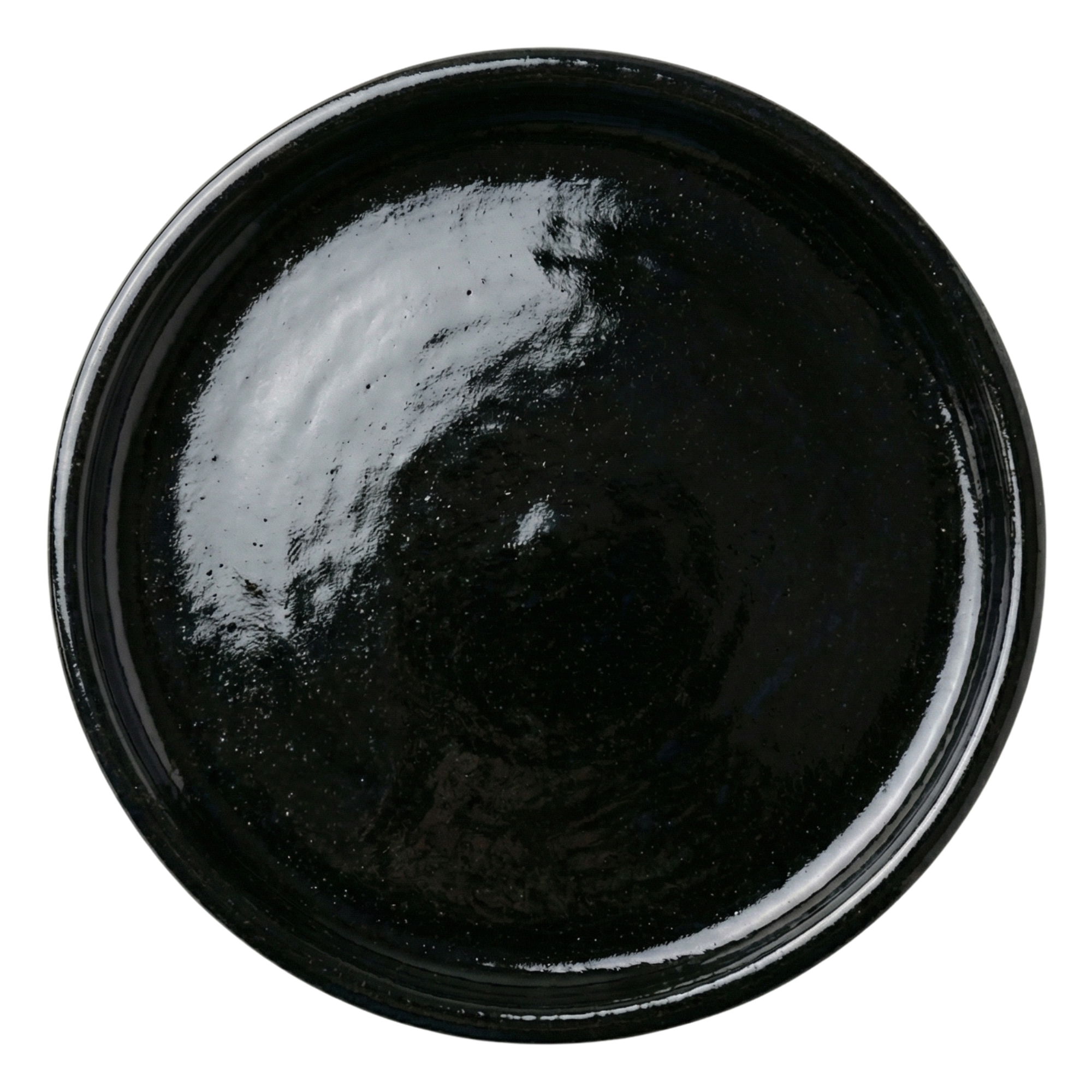 Taca na doniczkę - Czarna