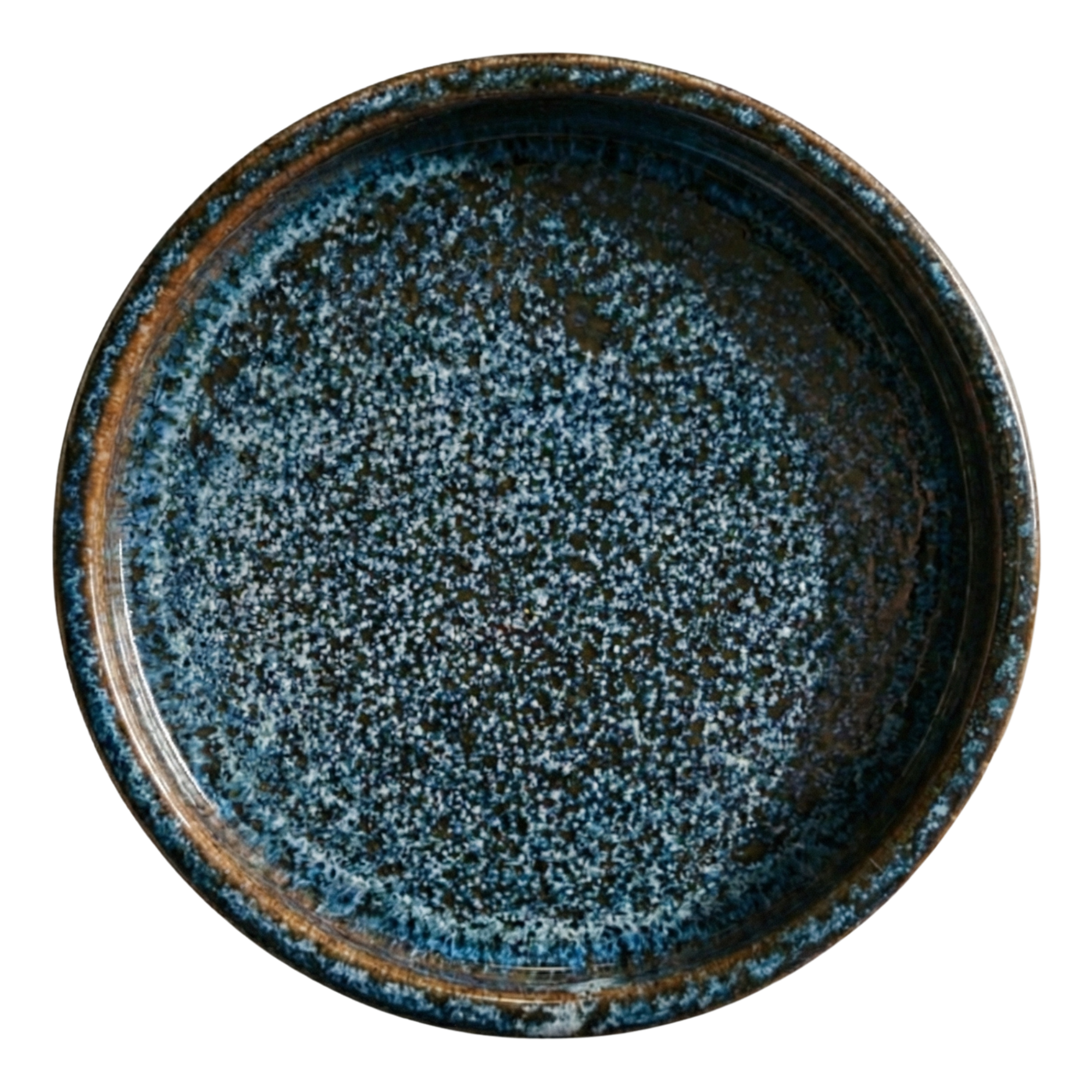 Taca na doniczkę - lodowo-niebieski