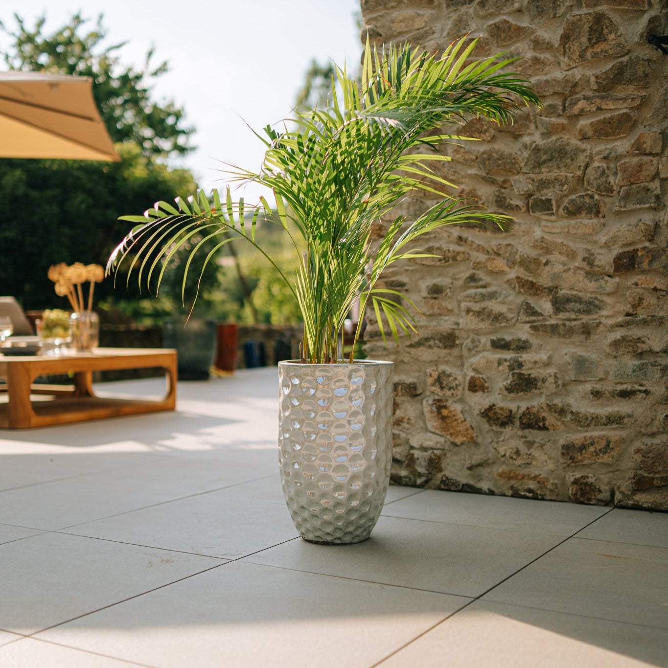 Provencelia MEROVEE Perłowy – premium ceramiczna doniczka, ponadczasowy design