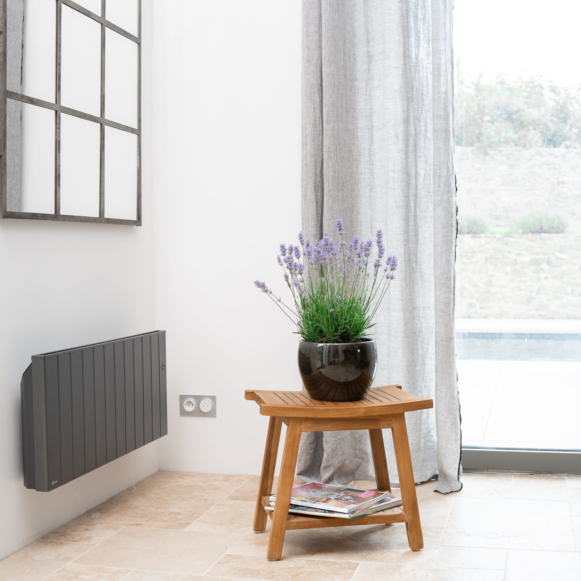 Doniczka ceramiczna Romulus - Tropikalna zieleń