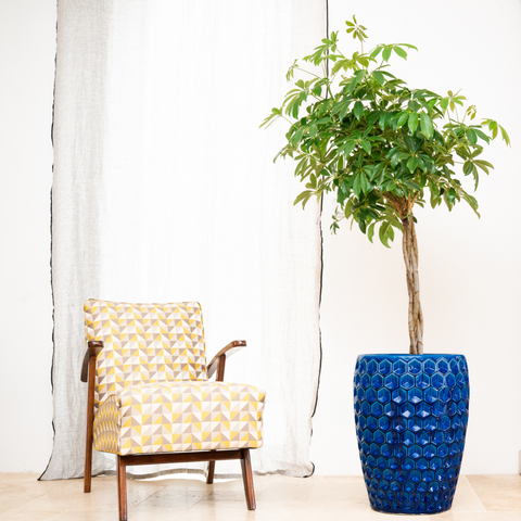 Keramický květináč Versaille - Modrý