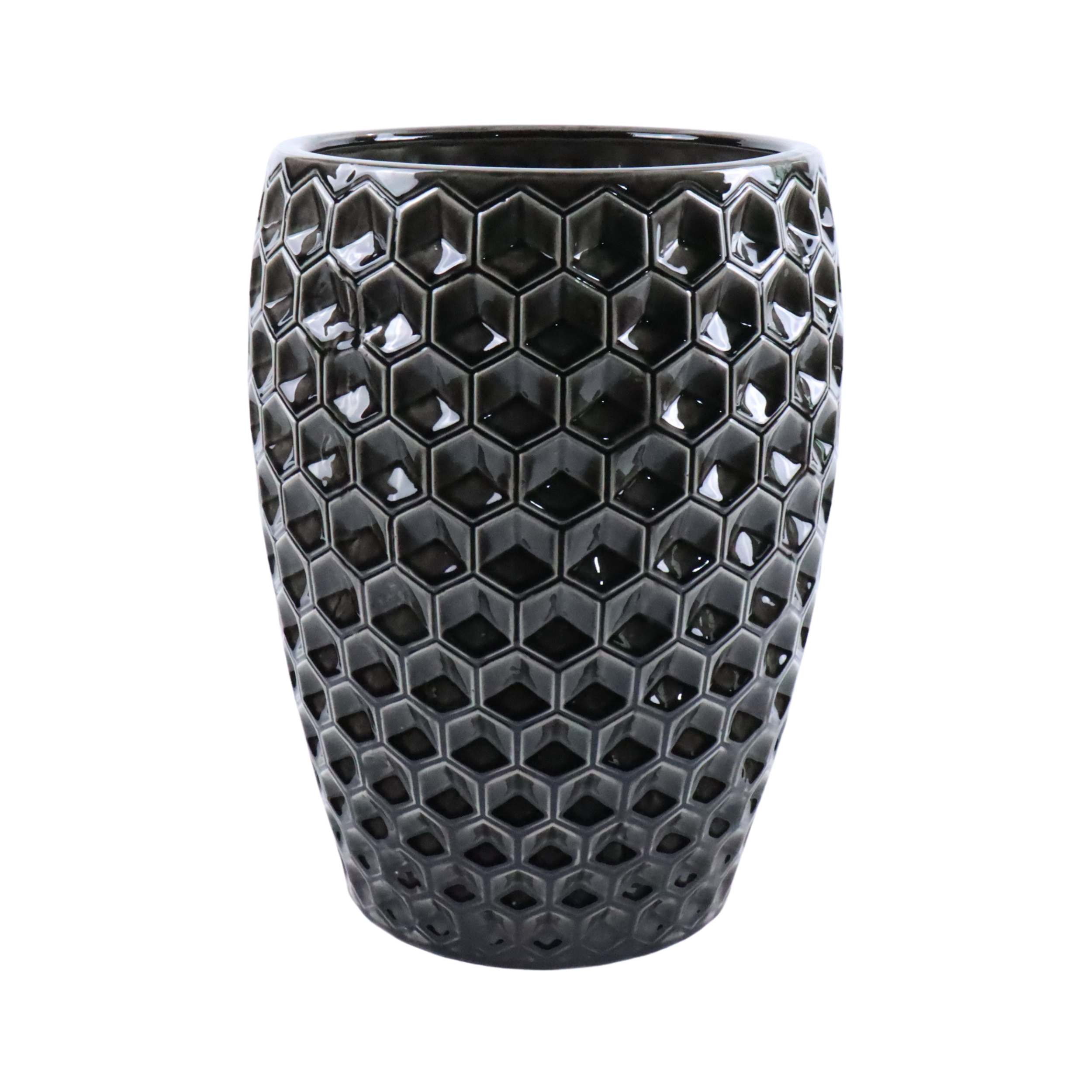 Keramický květináč Versaille - Černý