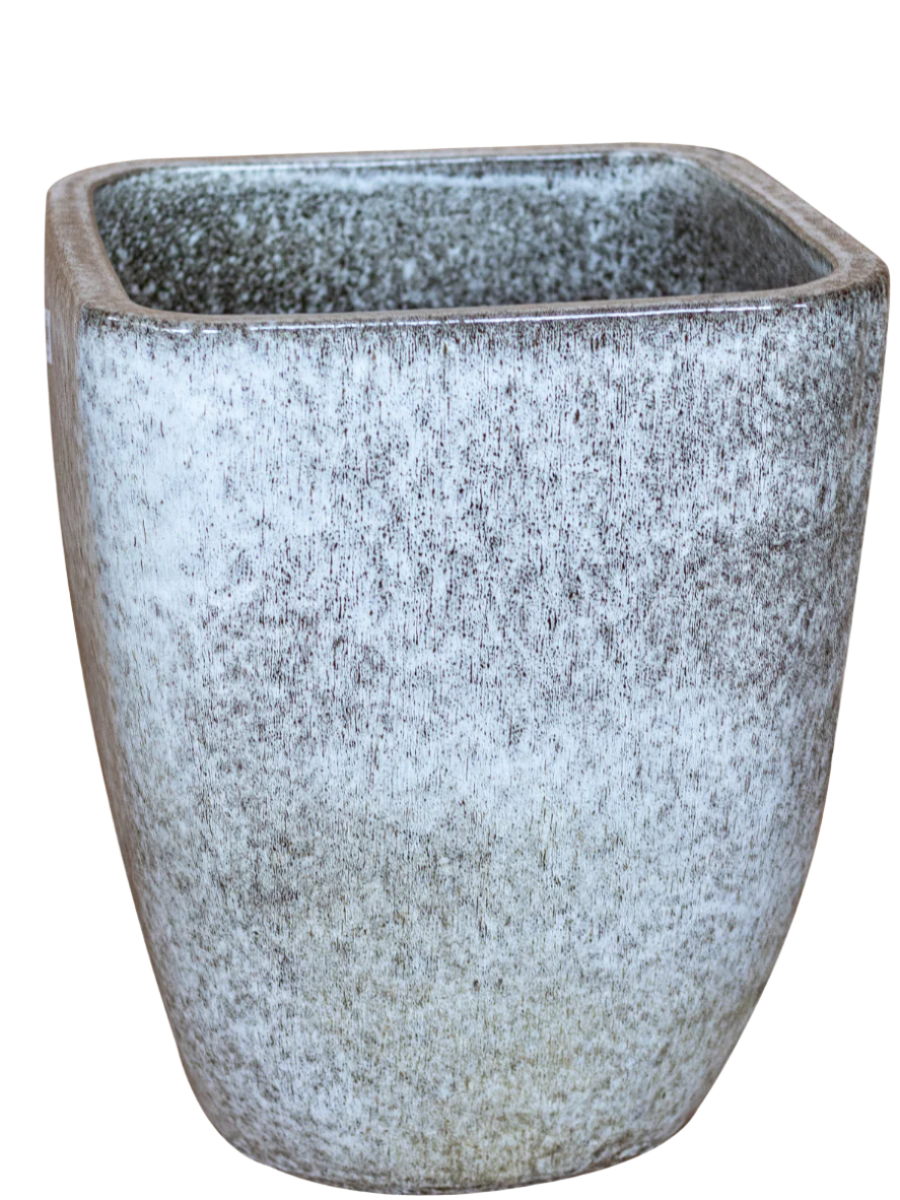 Ceramiczna doniczka VAUBAN - Tygrysi wzór biały - Provencelia.cz