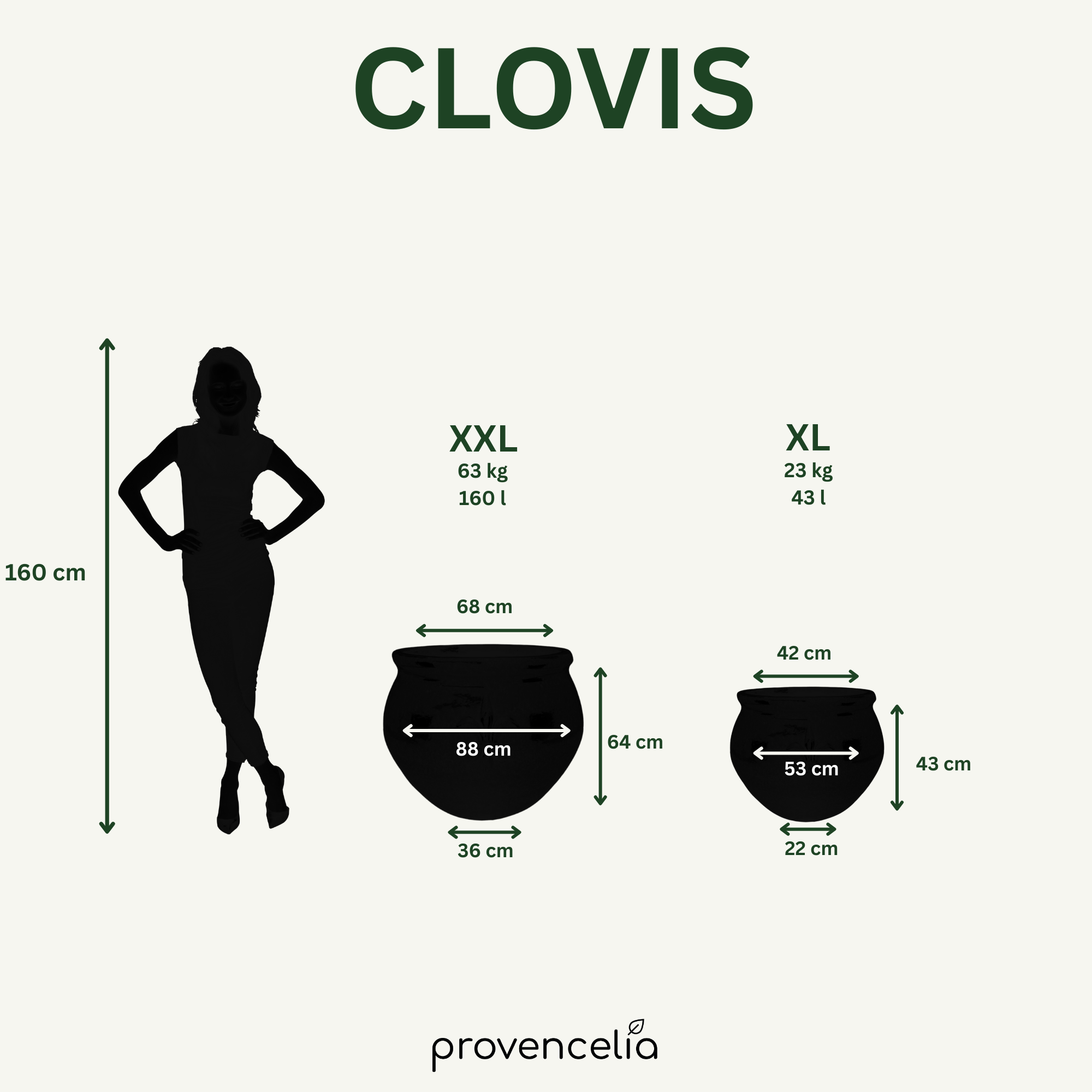 Keramický květináč Clovis - Tropická zelená
