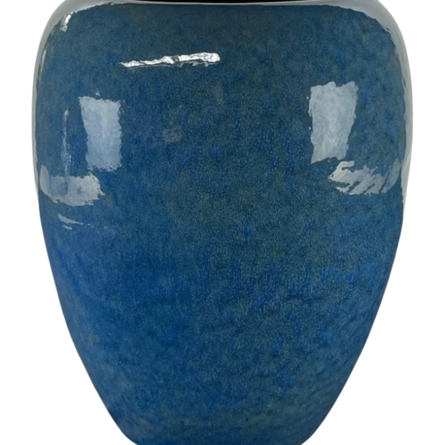 Ceramiczna doniczka Galilee - morski błękit