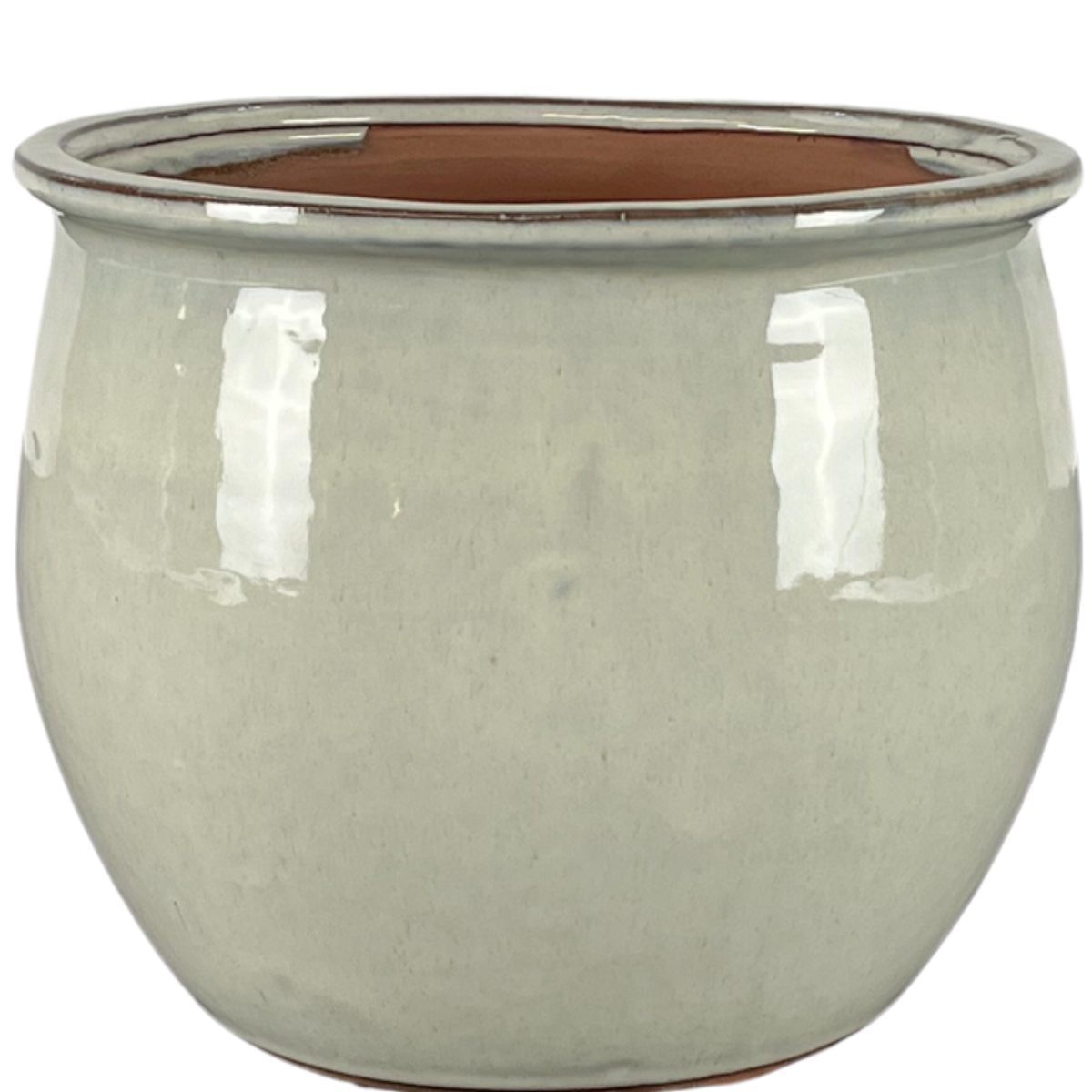 Ceramiczna doniczka Newton - Biała - Provencelia.cz