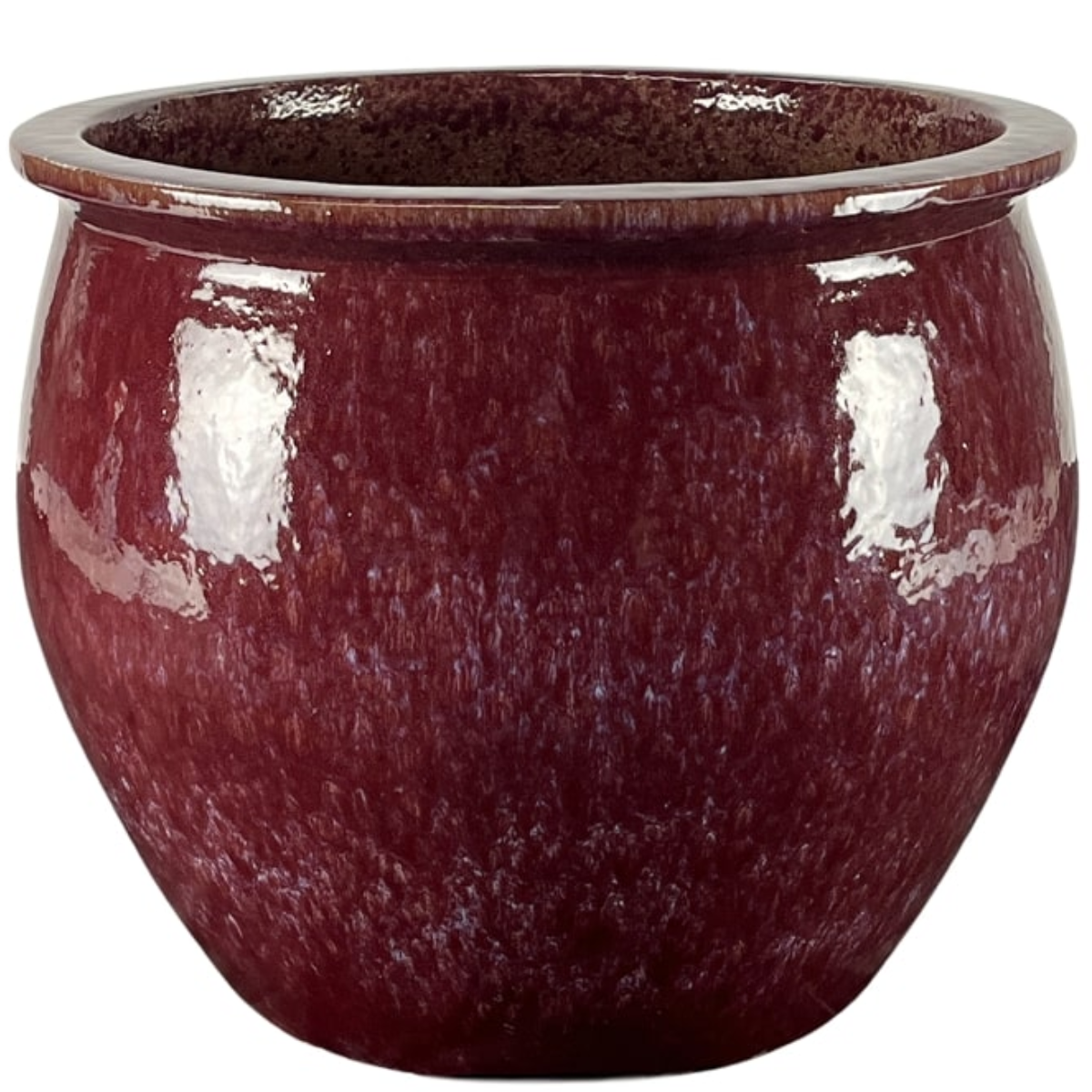 Ceramiczna doniczka Newton - Fioletowa - Provencelia.cz