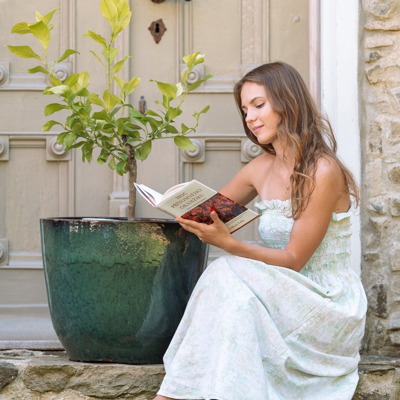 Doniczka ceramiczna LANCELOT - Jade