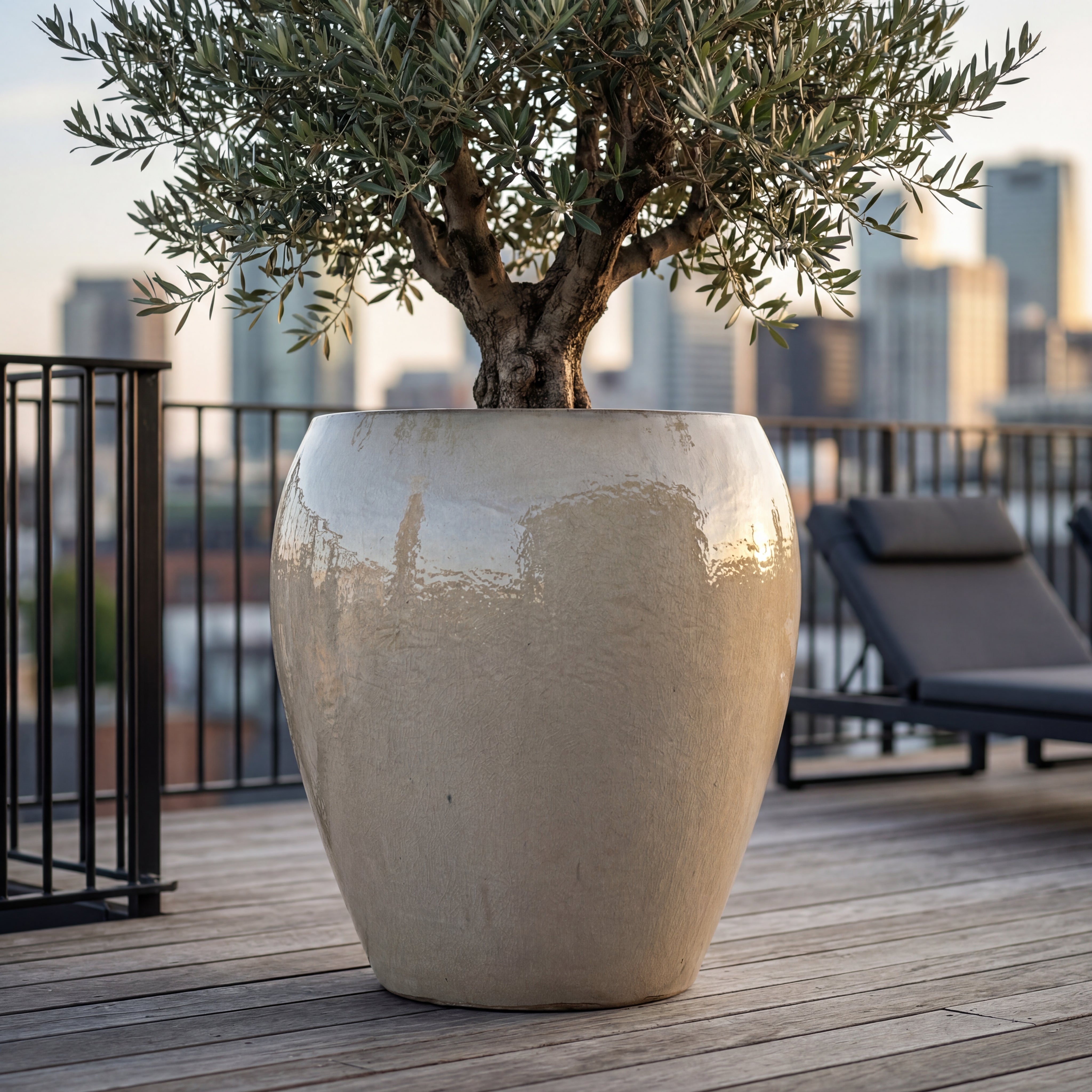 Keramický květináč LAFONTAINE - doplňující náhled