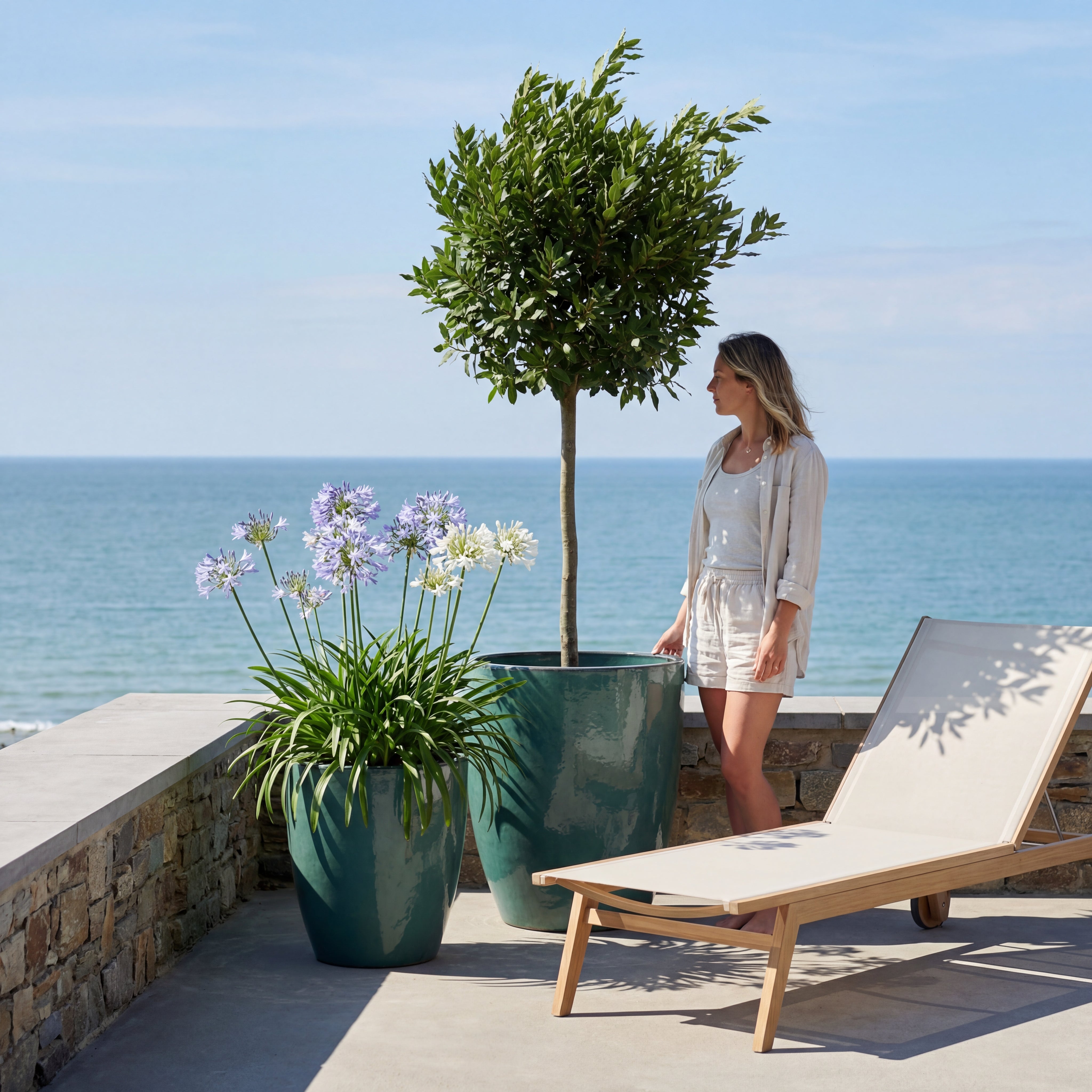 Keramický květináč MAZARIN - doplňující náhled