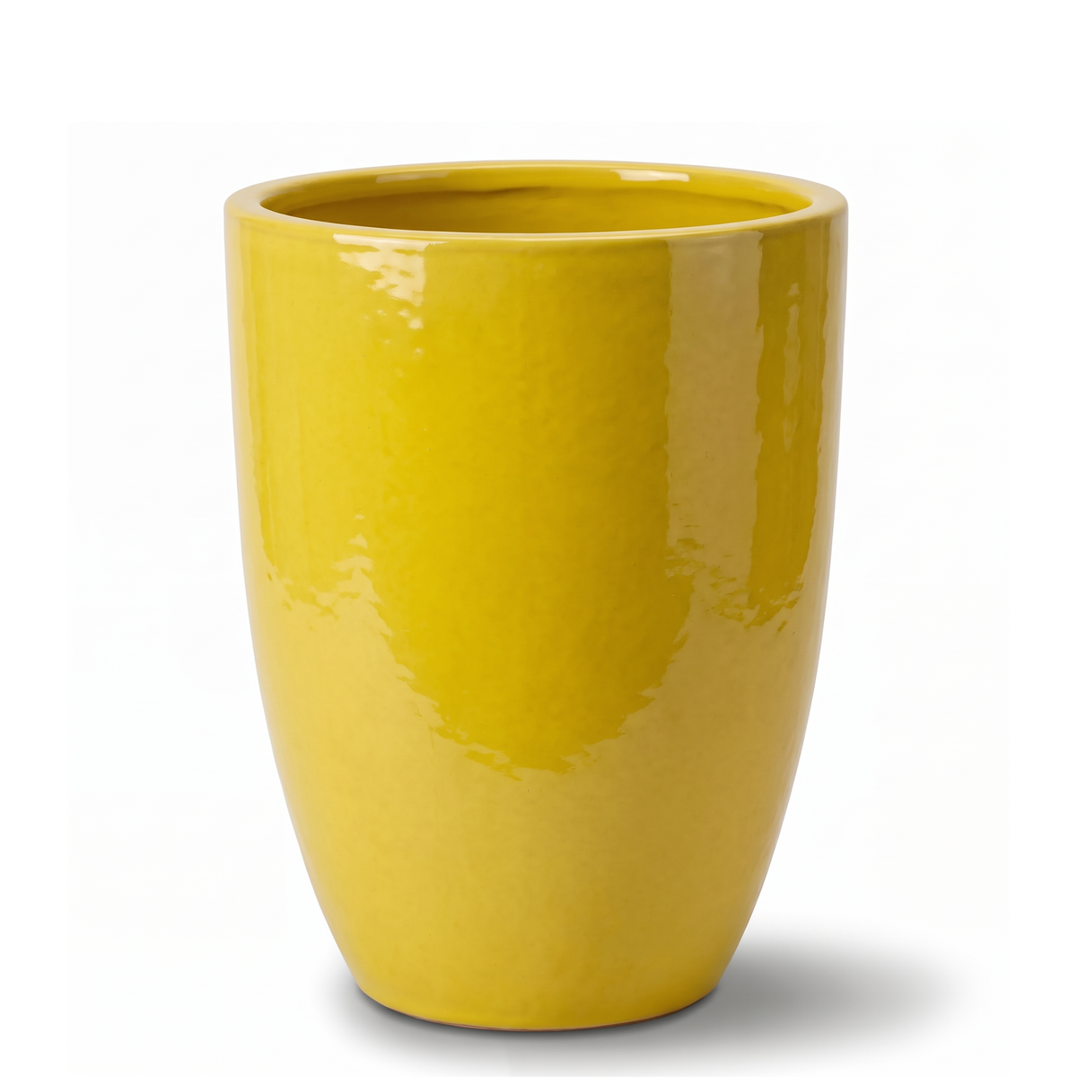 Doniczka ceramiczna Mazarin 2 – Żółta, XL (45 x 60 cm)