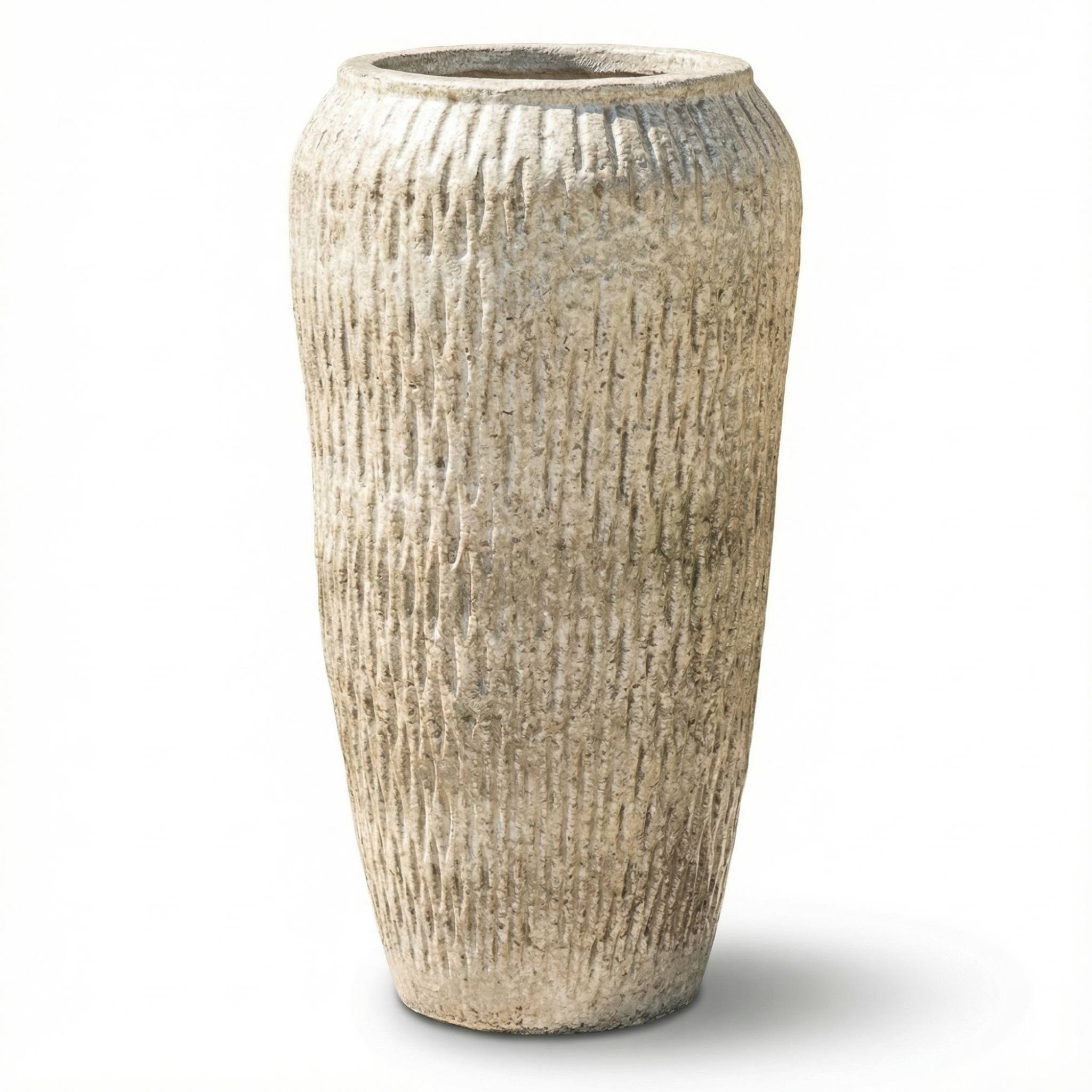 Ceramiczna doniczka POMPADOUR biała — XXL, ręcznie wykonywana | Provencelia