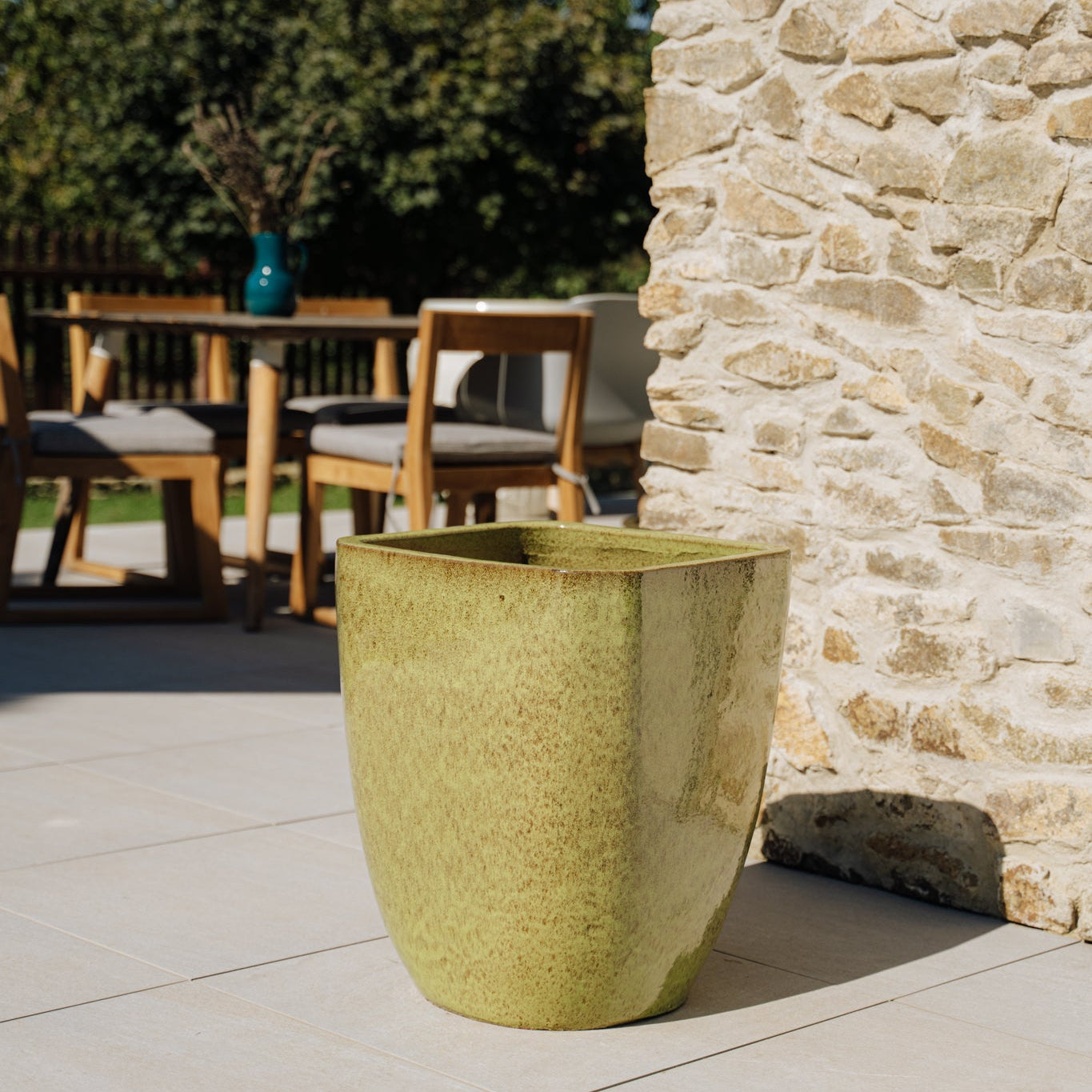 Provencelia VAUBAN Jesienna zieleń – premium ceramiczna doniczka, ponadczasowy design