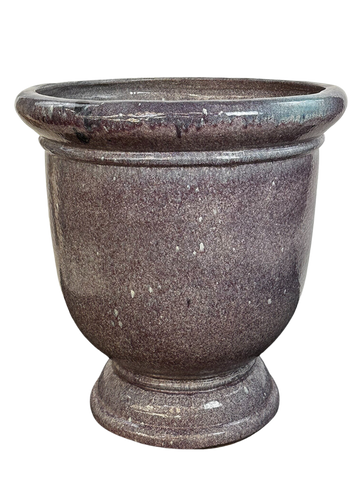 Duża ceramiczna doniczka Titan - Jesienny fiolet