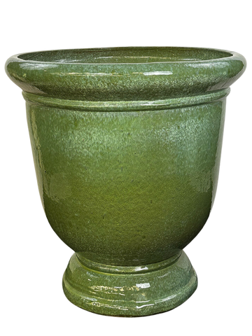 Duża ceramiczna doniczka Titan - Misty green