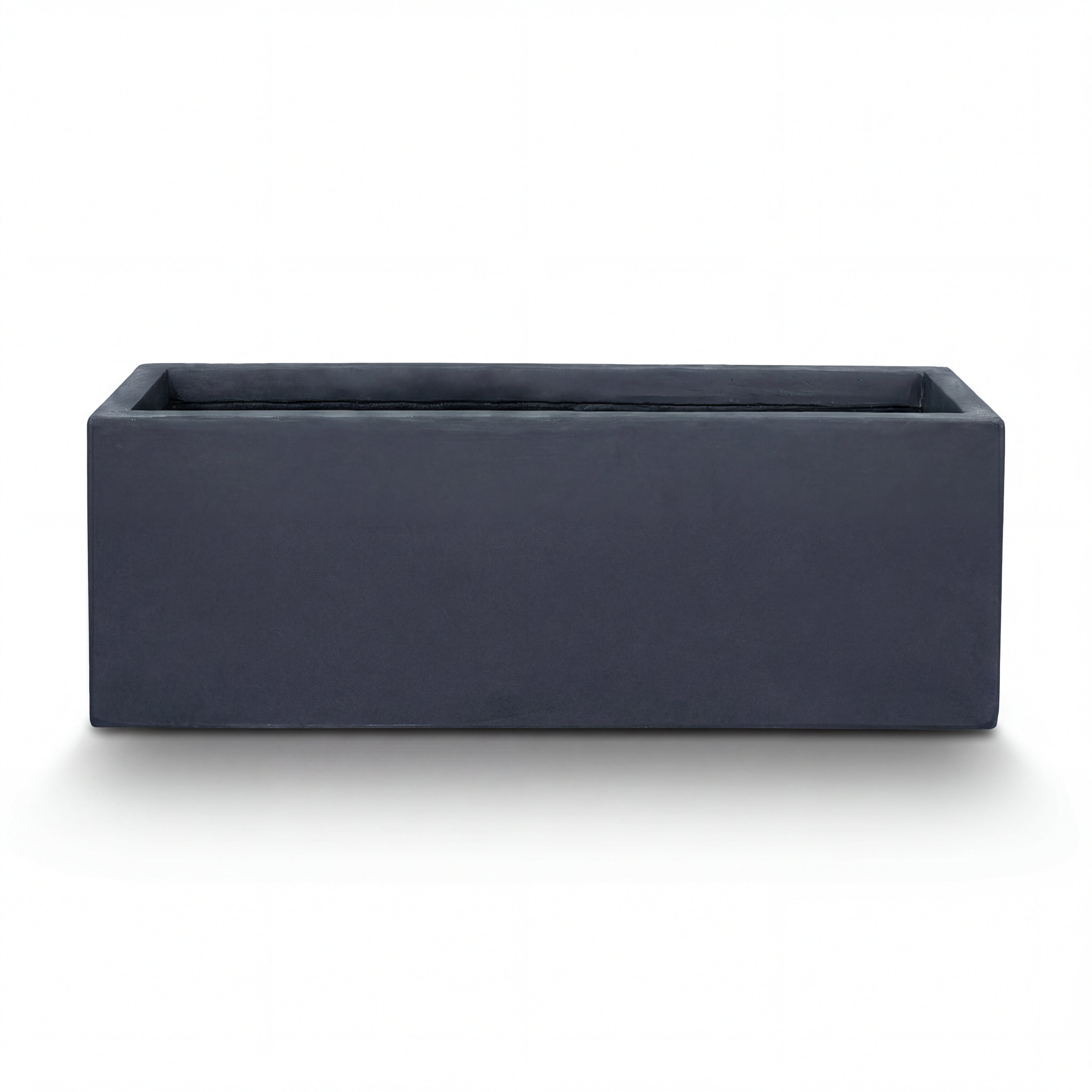 Betonový květináč Horizon - Tmavě šedý