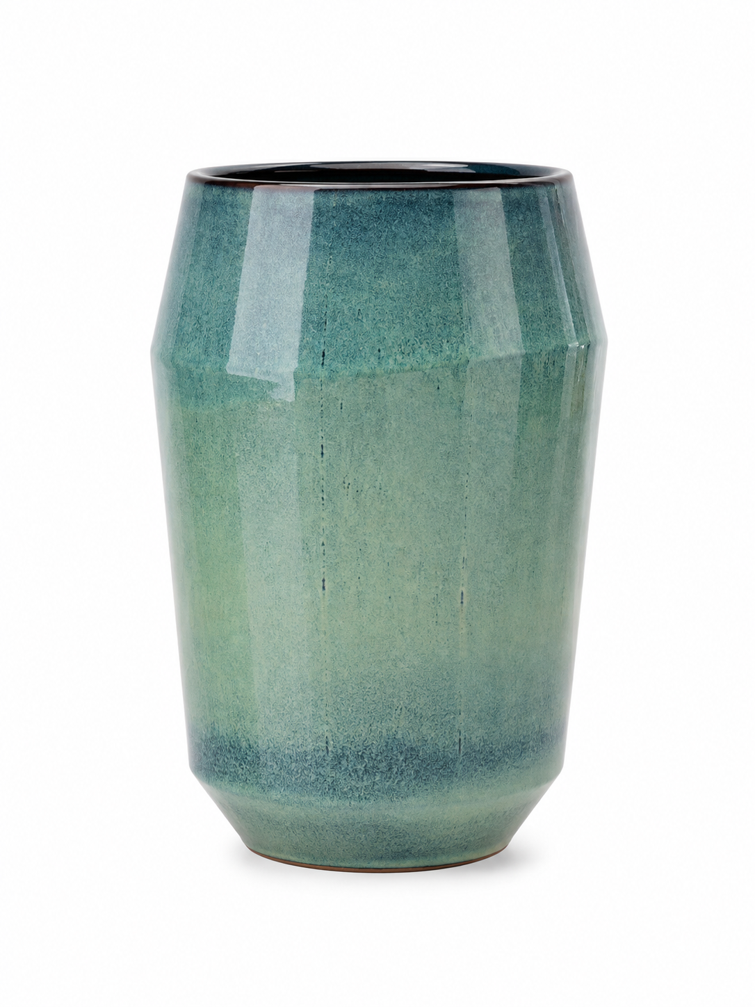 Doniczka ceramiczna Monaco - Jasnoniebieska - XXL (44 x 67 cm)