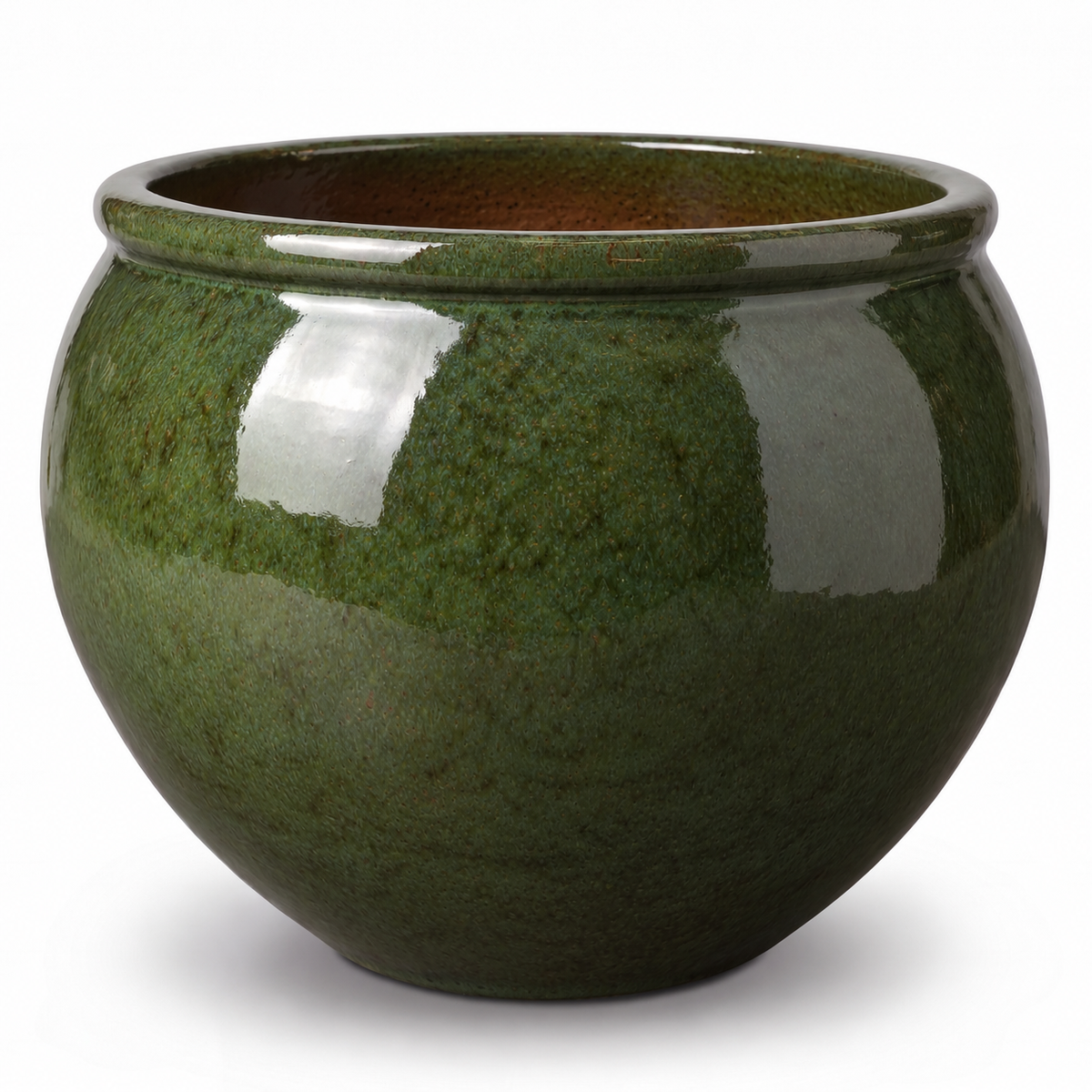 Doniczka ceramiczna Lutece - Tropikalna zieleń - XXL (86 cm x 64 cm)