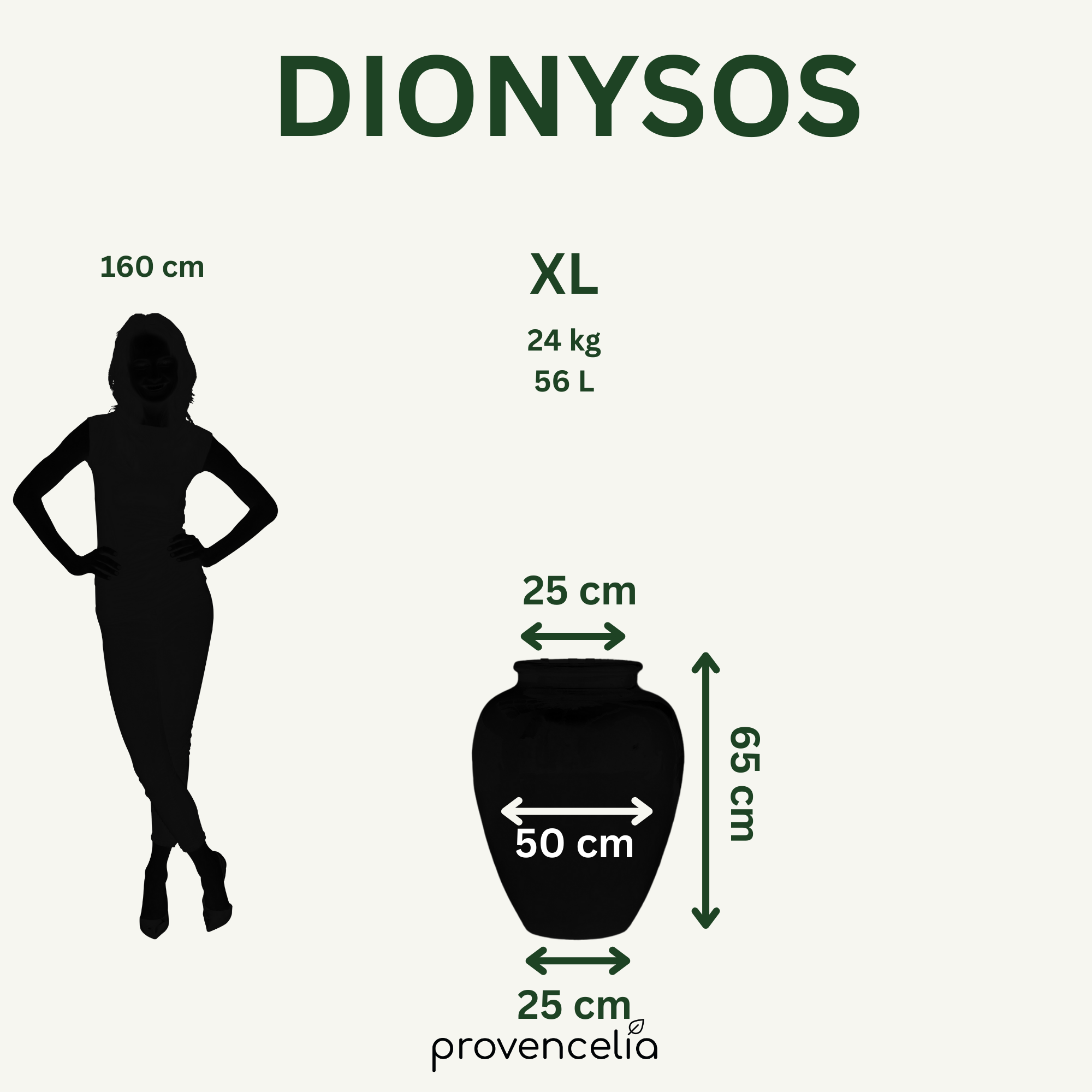 Keramicky květináč Dionysos - Antická rez