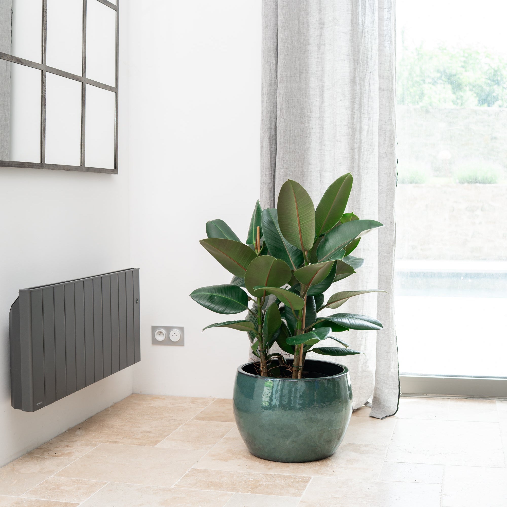 Ceramiczna doniczka Romulus - Jade