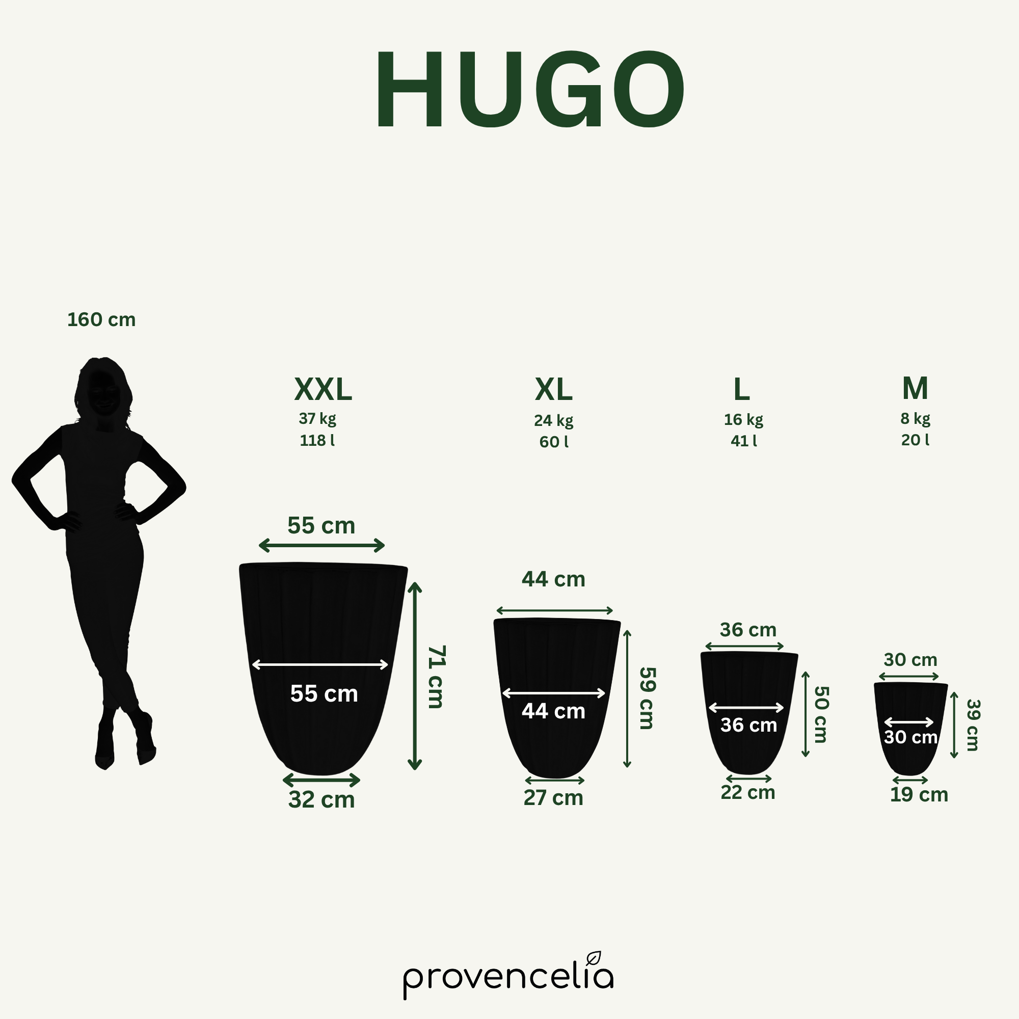 Doniczka ceramiczna Hugo w kolorze szczotkowanego brązu – ręcznie robiona szkliwiona doniczka z terakoty