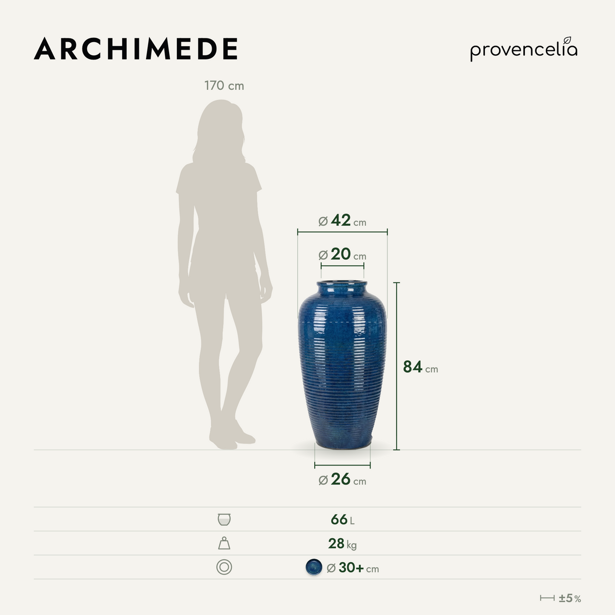 ARCHIMEDE 40×83 – wymiary