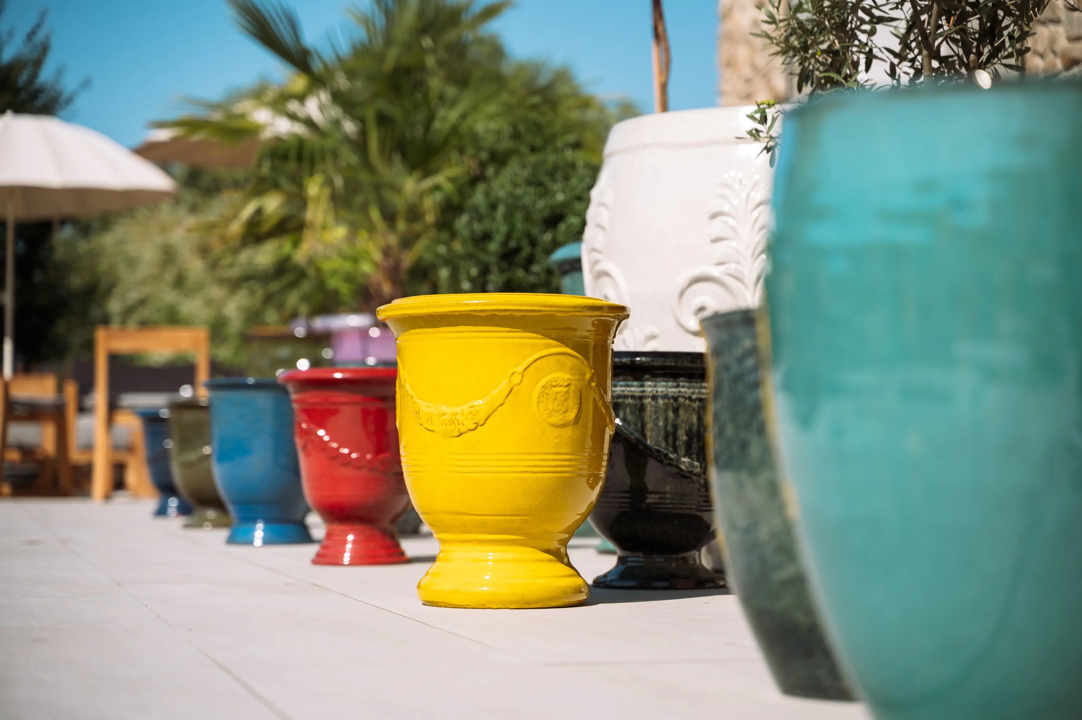 Okrągłe doniczki - Provencelia.cz