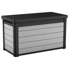 Keter Denali DuoTech 380 L — skrzynia ogrodowa 123×62×70 cm, szara
