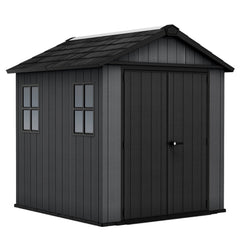 Keter Newton Plus 7×7,5 — zahradní domek, šedý