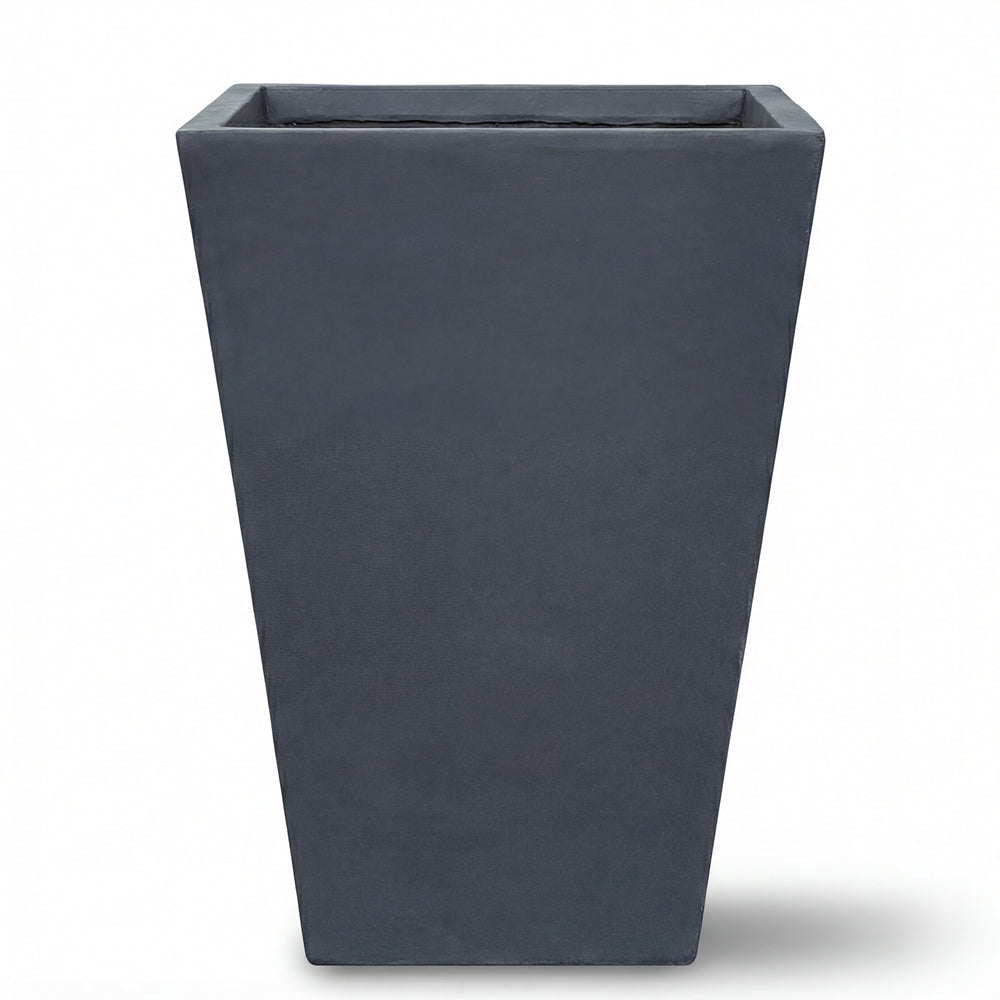 Doniczka betonowa AERIS - Ciemnoszara - XXL (50 x 80 cm)