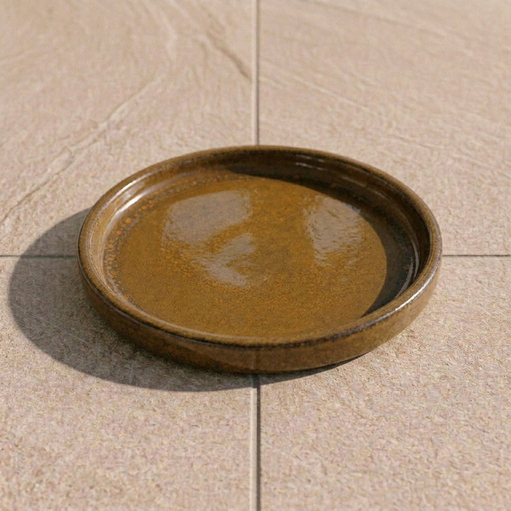 Podstawka pod doniczka - Pustynna żółć (Ø 16–49 cm)