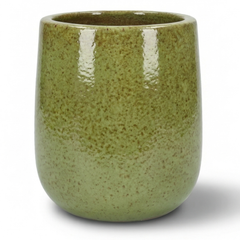 Ceramic flower pot Diane - Jesienna zieleń