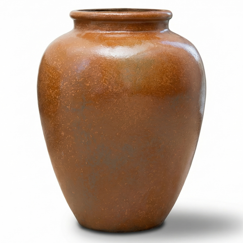 Doniczka ceramiczna Dionysos - Antyczna rdza - (50 x 65 cm)