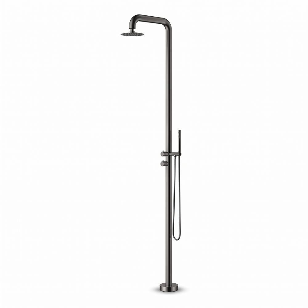Prysznic zewnętrzny EQUINOX R – gun metal