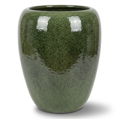 Doniczka ceramiczna Galilee - Tropikalna zieleń