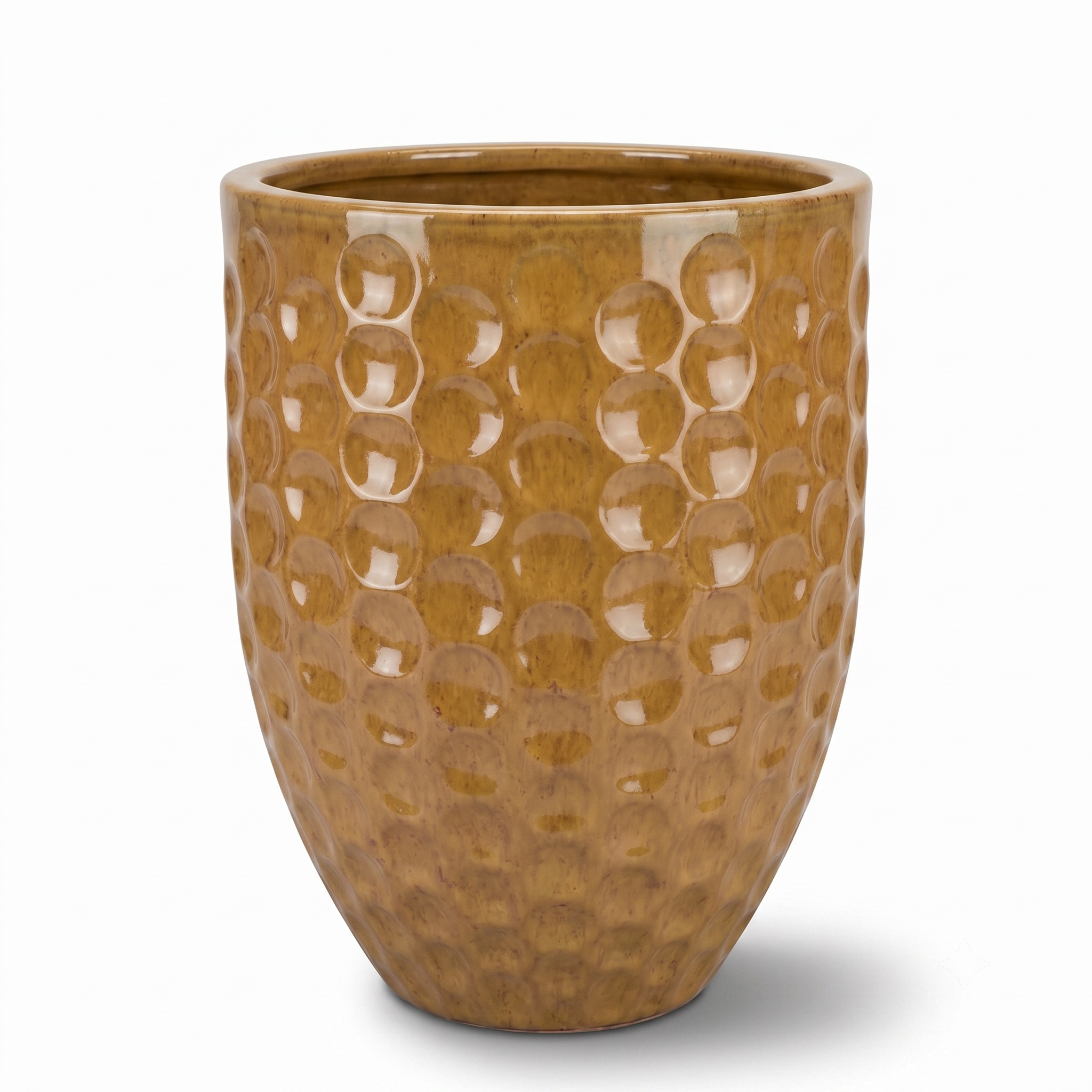 Doniczka ceramiczna MEROVEE - Pustynna żółć - XL (42 x 55 cm)