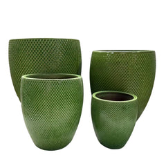 Doniczka ceramiczna Signac - jabłkowo-zielona