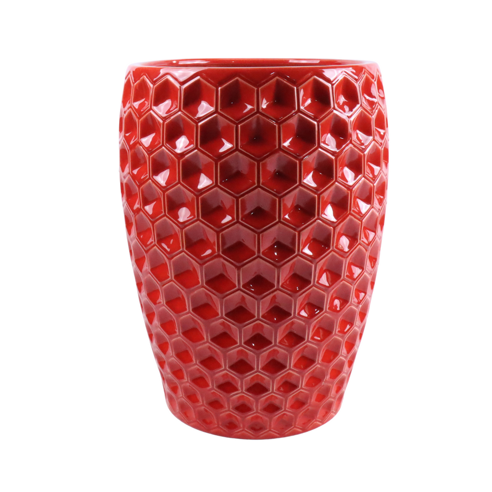 Doniczka ceramiczna Versailles - Czerwona - XL (38 x 54 cm)