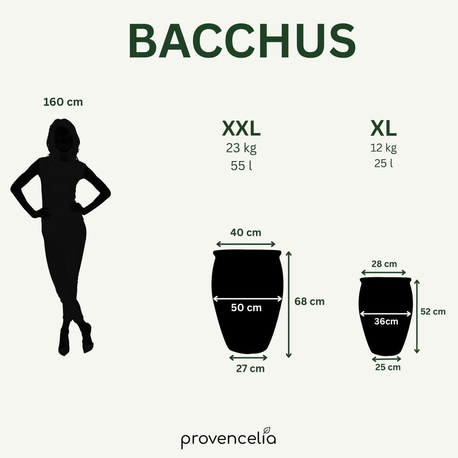 Keramický květináč BACCHUS - Azurově modrá
