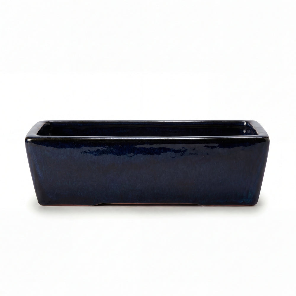 Ceramiczna skrzynka GIONO - Szafirowa - XL (60 x 20 x 17 cm)