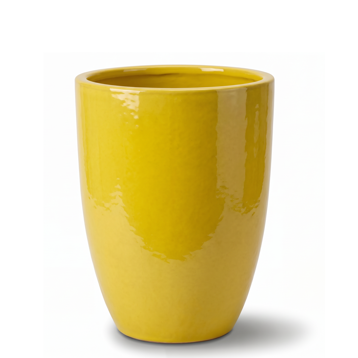 Doniczka ceramiczna Mazarin 2 – Żółta, L (37 x 49 cm)