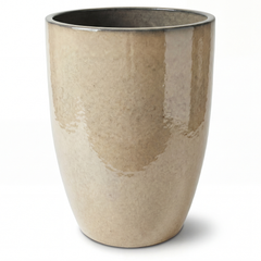 Doniczka ceramiczna Mazarin - czarno-zielona