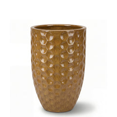 Doniczka ceramiczna MEROVEE - Pustynna żółć - L (30 x 45 cm)