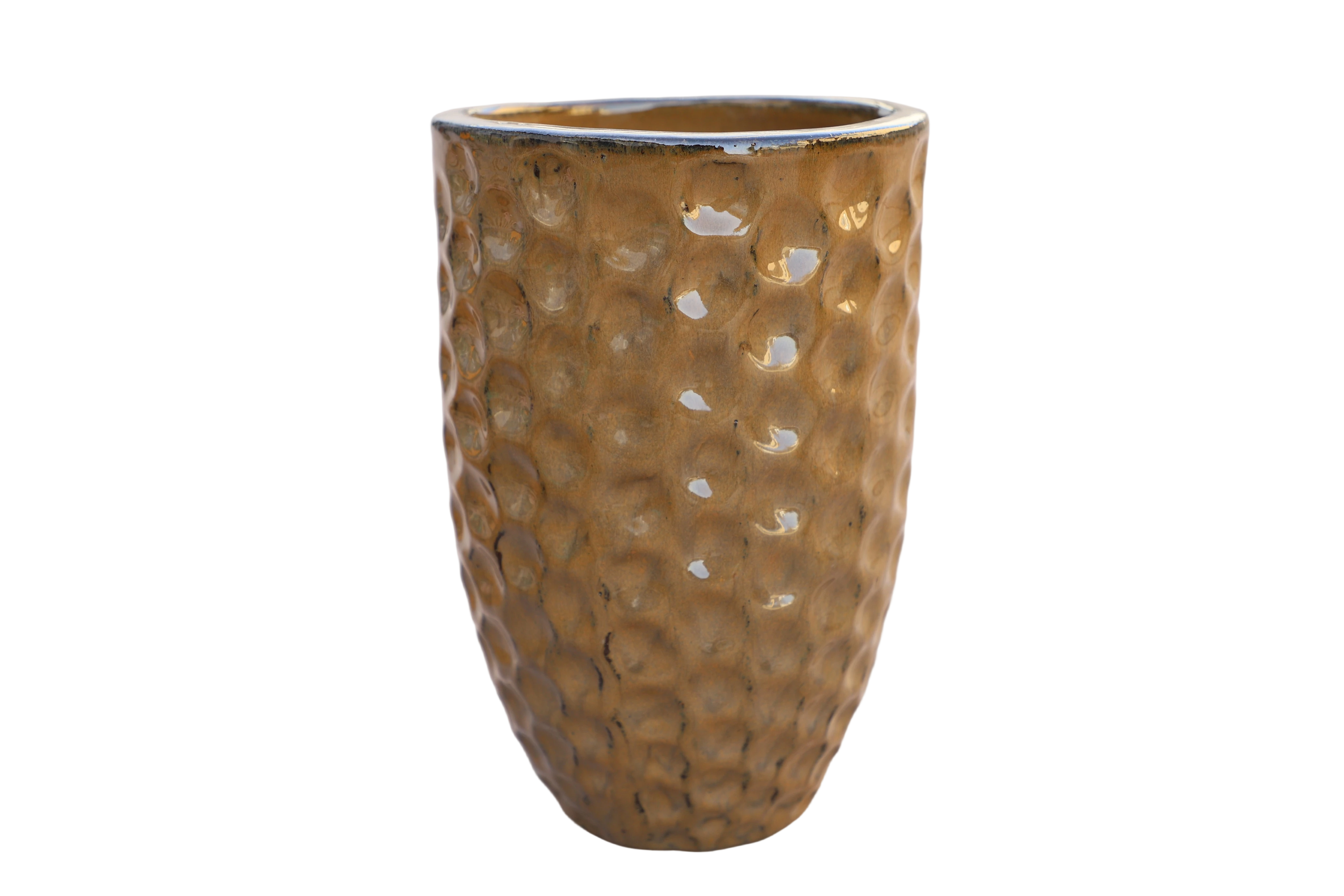 Doniczka ceramiczna MEROVEE - ceglasta