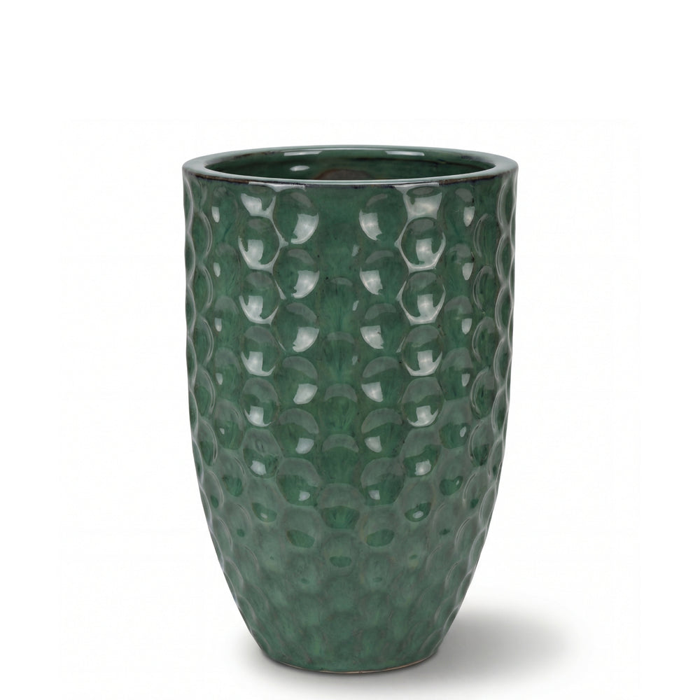 Doniczka ceramiczna MEROVEE - Nefryt - L (30 x 45 cm)