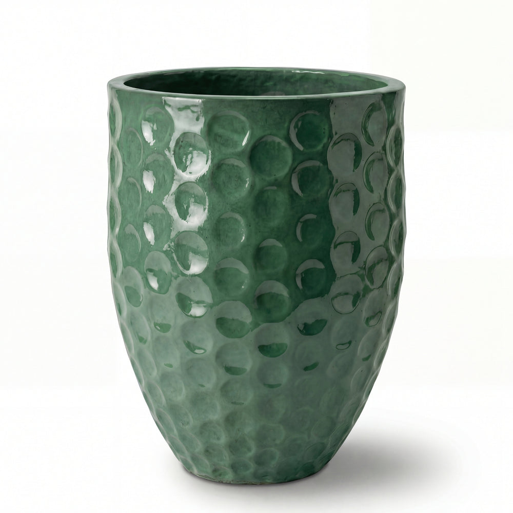 Doniczka ceramiczna MEROVEE - Nefryt - XL (42 x 55 cm)